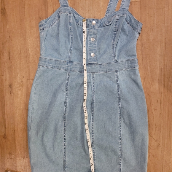GUESS denim pencil jumper size XL - Picture 10 of 15